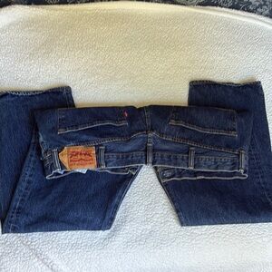 Levi's Dark Blue Denim Jeans